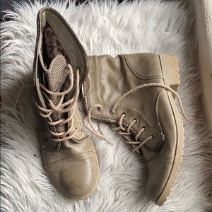 Guess combat boots